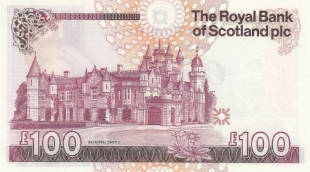 Ecosse 100 Pounds Lord Ilay - Château Balmoral - 2007 - NEUF - P.350d