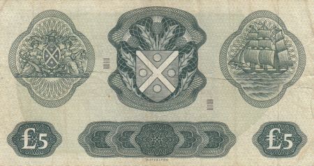 Ecosse 5 Pounds Bank of Scotland - 1969 - P.TTB - P.110b