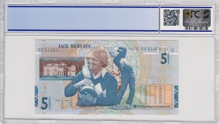 Ecosse 5 Pounds Lord Ilay - Jack Nicklaus - PCGS 66 OPQ