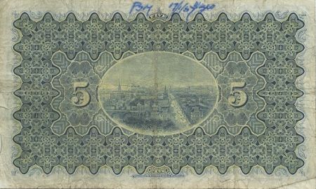 Ecosse 5 Pounds Marquis de Lothian - 03/01/1944