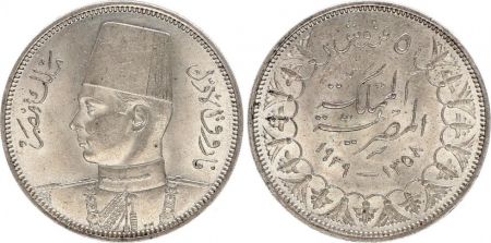 Egypte 5 Piastres Farouk - 1939