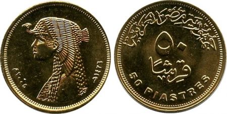 Egypte 50 Piastres Cléopatre - 2005