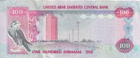 Emirats Arabes Unis 100 Dirhams - Forteresse - Faucon - 2018 - NEUF - P.30g
