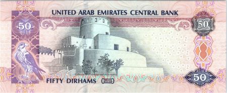 Emirats Arabes Unis 50 Dirhams Oryx - Fort Al Jahilie 2014