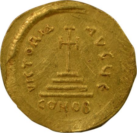 Empire Byzantin HERACLIUS - SOLIDUS OR, 610 / 613 - CONSTANTINOPLE