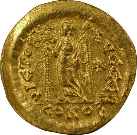 Empire Byzantin LEON Ier - SOLIDUS OR 457 / 474 CONSTANTINOPLE