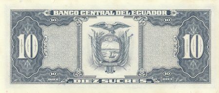 Equateur 10 Sucres 1988 - Sebastian de Benalcazar