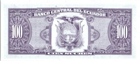 Equateur 100 Sucres  Simon Bolivar - 1994