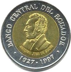 Equateur 100 Sucres 1997