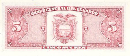 Equateur EQUATEUR - 5 SUCRES 25/07/1979 - NEUF