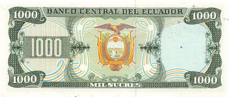 Equateur EQUATEUR  RUMINAHUI - 1000 SUCRES 1988 - P.NEUF