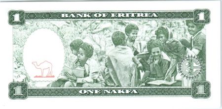 Erythrée 1 Nakfa 1997 - Trois fillettes, écoliers
