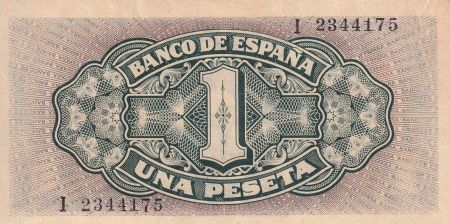 Espagne 1 Peseta - Santa Maria - Série I - 1940 - P.122