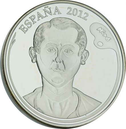 Espagne 10 Euros Argent BE - Joan Miro - Espagne 2012