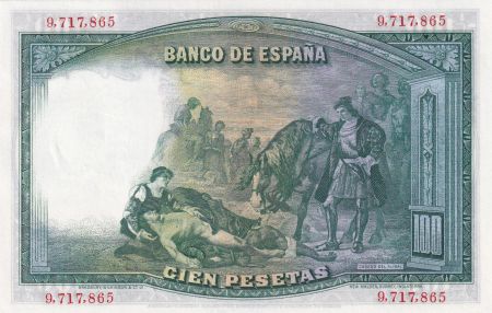 Espagne 100 Pesetas - G.F. Cordoba - 1931 - 9.717.865