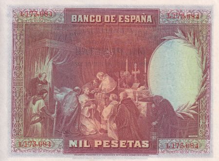 Espagne 1000 Pesetas - San Fernando - 1928  - P.78