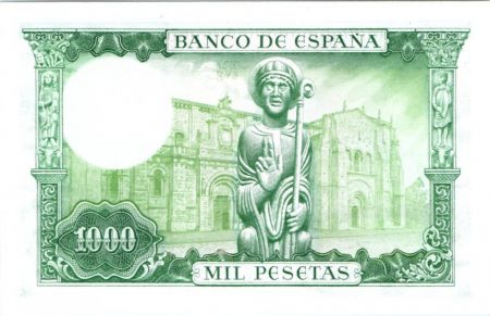 Espagne 1000 Pesetas San Isidoro