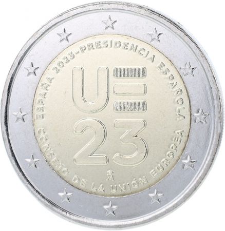 Espagne 2 Euros Commémo. 2023 - Présidence de l\'U.E.