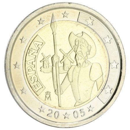 Espagne 2 Euros Commémo. Espagne 2005 - Don Quichotte
