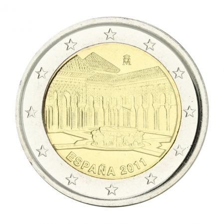 Espagne 2 Euros Commémo. Espagne 2011 - Alhambra de Grenade