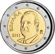 Espagne 2 Euros Juan Carlos I - 2011