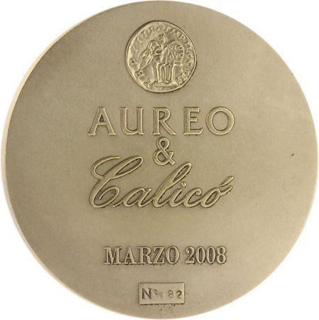 Espagne Aureo y Calico - Argent  - Mars 2008