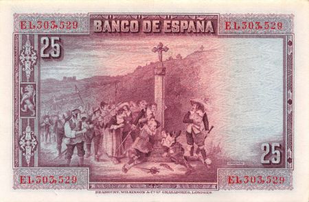 Espagne ESPAGNE - 20 PESETAS 15-08-1928 - CALDERON DE LA BARCA