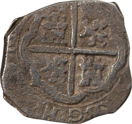 Espagne ESPAGNE  PHILIPPE II - 2 REALES ARGENT 1555 / 1598