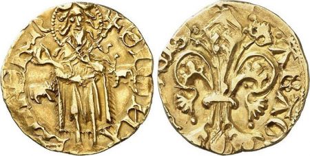 Espagne Espagne 1/2 Florin, Alfonse IV (1416-1458) - Mallorque