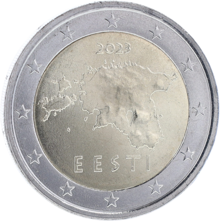 Estonie 2 Euros Circulation 2023