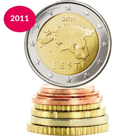 Estonie Série Euros ESTONIE 2011
