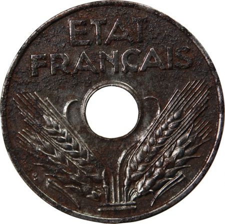ETAT FRANCAIS - 20 CENTIMES FER 1944