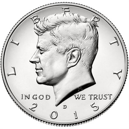 Etats Unis d\'Amérique 1/2 Dollar USA J.F. Kennedy - 2015 D Denver