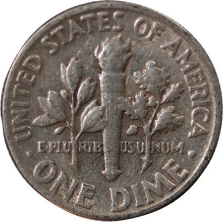 Etats Unis d\'Amérique 10 Cents USA 1946-1964 Roosevelt Dime