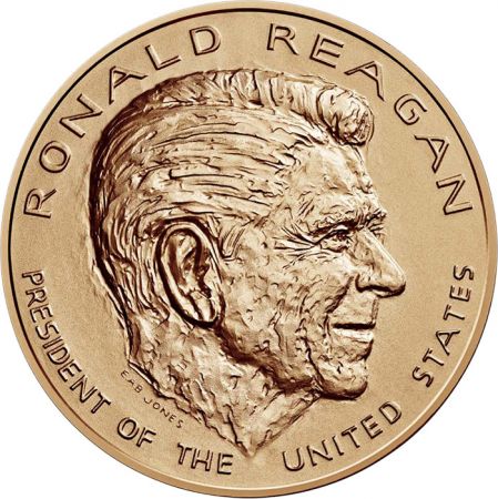 Etats Unis d\'Amérique MÉDAILLE Bronze Ronald Reagan par l\'U.S. Mint