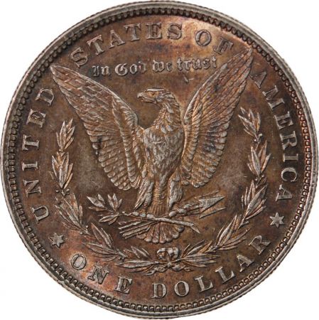 Etats Unis d\'Amérique USA - MORGAN DOLLAR ARGENT 1880 PHILADELPHIE