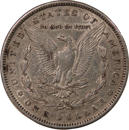 Etats Unis d\'Amérique USA - MORGAN DOLLAR ARGENT 1880 PHILADELPHIE