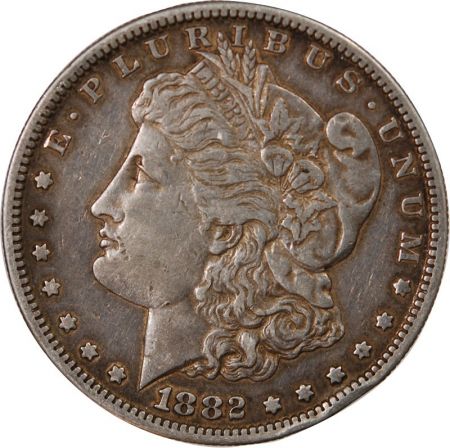 Etats Unis d\'Amérique USA - MORGAN DOLLAR ARGENT 1882 SAN FRANCISCO