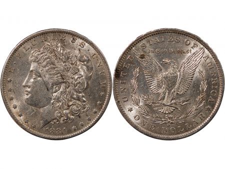 Etats Unis d\'Amérique USA - MORGAN DOLLAR ARGENT 1884 NEW ORLEANS
