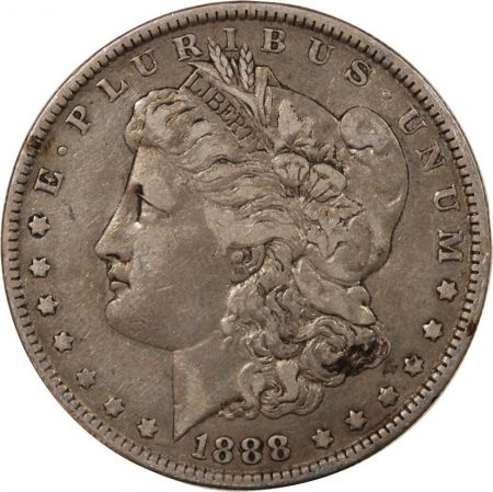 Etats Unis d\'Amérique USA - MORGAN DOLLAR ARGENT 1888 NEW ORLEANS