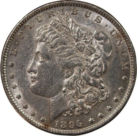 Etats Unis d\'Amérique USA - MORGAN DOLLAR ARGENT 1896 PHILADELPHIE