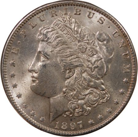 Etats Unis d\'Amérique USA - MORGAN DOLLAR ARGENT 1897 PHILADELPHIE