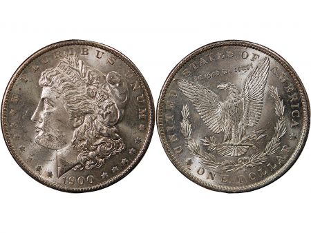Etats Unis d\'Amérique USA - MORGAN DOLLAR ARGENT 1900 NEW ORLEANS