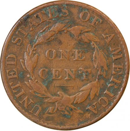 Etats Unis d\'Amérique USA - ONE CENT Coronet Type 1\  1827\ 