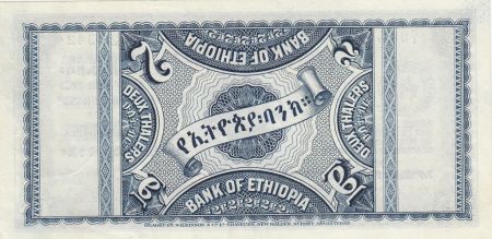 Ethiopie 2 Thalers, Hailé Selassié - 1933