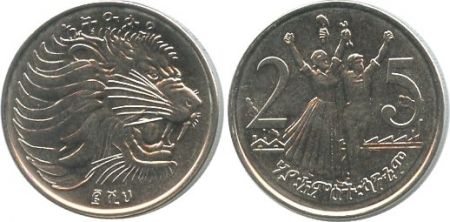 Ethiopie 25 Cent