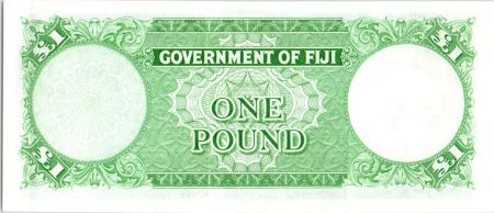 Fidji 1 Pound Elizabeth II - 1961