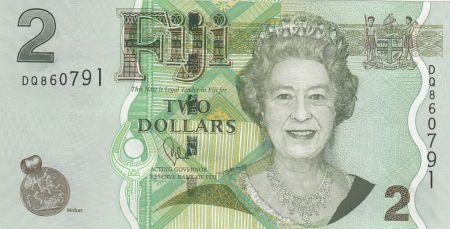 Fidji 2  Dollars - Elisabeth II - Enfants - 2007