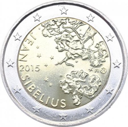 Finlande 2 Euro Jean Sibelius - 2015