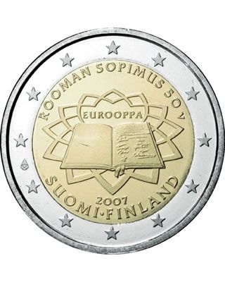 Finlande 2 Euros Commémo. 2007 - Traité de Rome